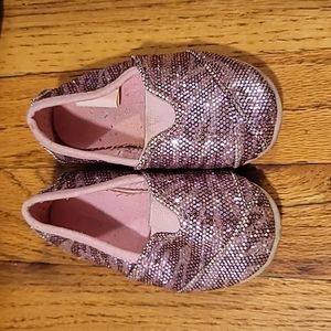 PINK SPARKLE SHOES TODDLER SIZE 4